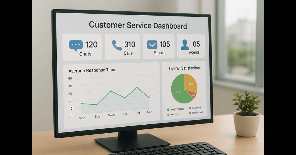 CRM dashboard showing unified customer interactions